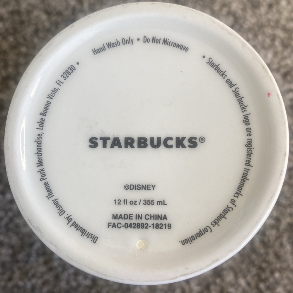 Starbucks Disney Zip a Dee Doo Dah Ceramic
Coffee Tumbler - Picture 7 of 9